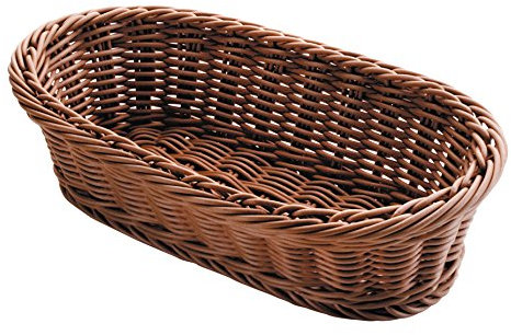 LACOR Corbeille A Pain Ovale Brun 28X16X8