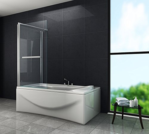 Eck-Duschtrennwand UNIONO 75 (Badewanne)