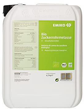 Emiko Bio Zuckerrohrmelasse reich an Mineralien und Kohlenhydraten - 6,5 kg