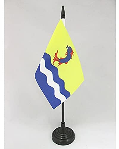 AZ FLAG Bordsflagga Drôme 15x10 cm 100D Polyester Plastfot