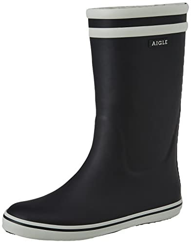 Aigle Damen Malouine Fur Schneestiefel Blau (Marine) 36 EU