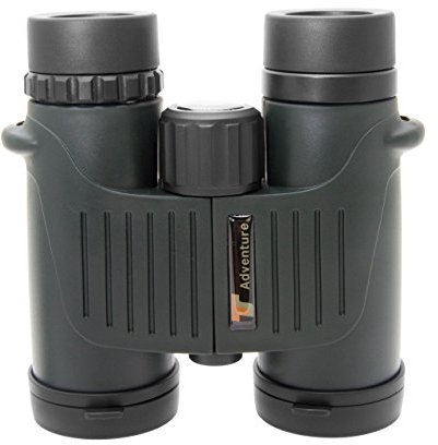 TS-Optics Adventure Fernglas Weitwinkel Dachkant stickstoffgefüllt wasserdicht phasenkorrigiert (8-fache Vergrößerung - TS832A, Waldgrün)