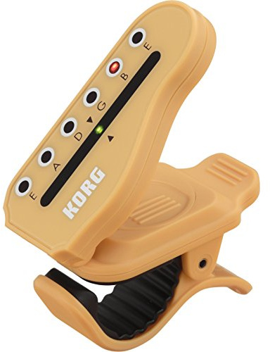 KORG HT-G1 ACCORDATORE DIGITALE A CLIP PER CHITARRA - a forma di paletta
