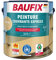 BAUFIX Peinture couvrante Express arena, mate, 2.5 litres, Peinture de protection contre les intempéries, Peinture durable, pour bois, enduit, maçonnerie, meubles et palissades