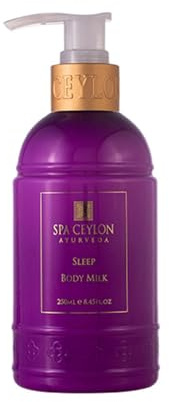 SPA CEYLON SLEEP Body Milk | Pure Lavender & Luxurious Fragrance | Nourishes & Treats Dryness | Suitable for all skin types