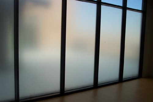 1 Metre x 1 Metre Opal Frosted Window Film - Privacy Frosted Glass Film