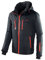 Black Crevice Herren Skijacke I Herren-Skijacke in verschiedenen Farben & Größen I wind- & wasserdichte Herren-Funktionsjacke I wasserdichte Reißverschlusstaschen I Ski-Jacke mit Kapuze