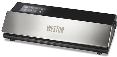 Weston 65-0501-W Professional Advantage Vacuum Sealer, 11, Stainless Steel and Black