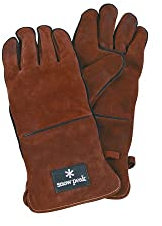 Snow Peak Unisex Kaminhandschuhe, Brown, Einheitsgröße (2er Pack)