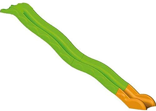 Hangrutsche 3,80 m Kunststoff-Rutsche – Sicherer Rutschspaß mit Doppel-Welle & Sicherheitsauslauf für Kinder