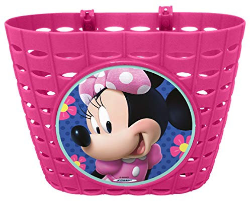 Disney Minnie Mouse Maus Kinder Fahrradtasche Lenkertasche Fahrrad Korb Rosa