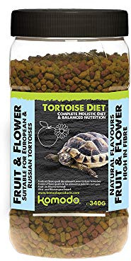 Komodo Diet Fruit & Flower Nourriture pour Tortue 340 g - Lot de 2