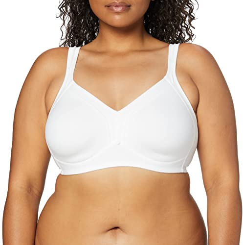 Triumph Womens Cotton Shaper N Bra, White, 36B UK