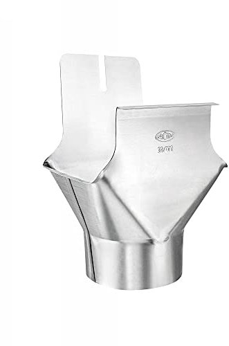 Zink Einhangstutzen kastenform RG 400 für Fallrohr DN120