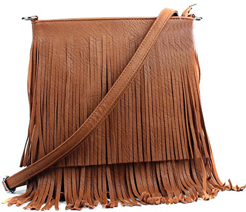 AOSSTA Crossbody Bag For Women Fringe Tassel Hobos Shoulder Bags Ladies Casual Handbags