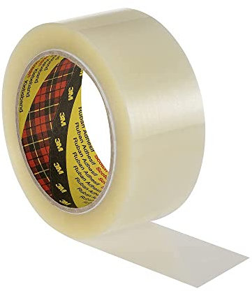 Scotch 3739T506 Verpackungsklebeband 3739, 50 mm x 66 m, 0,056 mm, Transparent (6-er Pack)