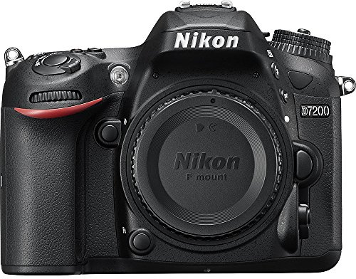 Nikon D7200 24.2 MP DX-Format Digital SLR Body with Wi-Fi and NFC (Black)(Renewed)