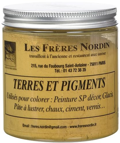 Les Frères Nordin 418111 Terre Pigment Ocre Jaune