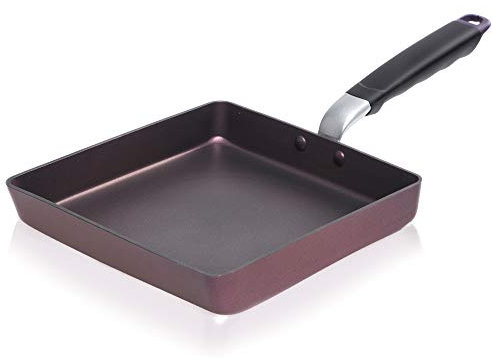 TECHEF- Padella giapponese per tamagoyaki, rivestita con teflon sicuro Select, collezione colore/rivestimento antiaderente (senza PFOA), Alluminio, large