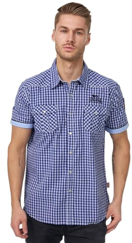 Lonsdale Berny Shirt, Bleu, L Homme