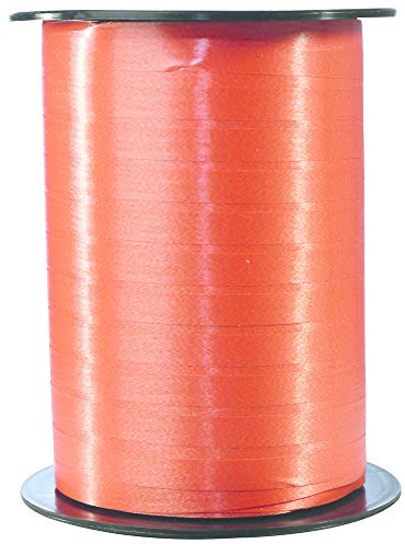 Clairefontaine - Ref 601758C – Rotolo di nastro liscio (bobina singola) – 7 mm x 500 m lunghezza, bobina 11,7 x 9,5 cm – adatto per confezioni regalo e artigianato – arancione