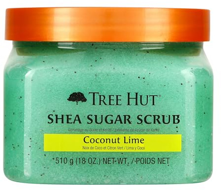 Tree Hut Shea Sugar Body Scrub Coconut Lime 18 oz