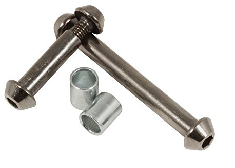 Slamm Scooters Axle Bolts Bolts Schrauben, Unisex, Erwachsene, Schwarz, Einheitsgröße