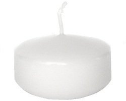 28 Schwimmkerzen weiß Ø 5 cm mit 4 Stunden Brenndauer (17-Sch-k-28-02)