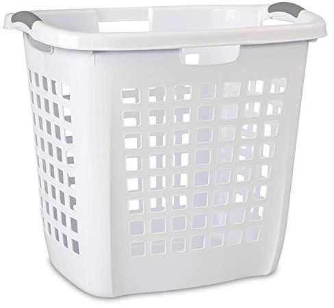 STERILITE 12258004 Carry Hamper, 19-7/8, White
