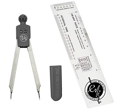 EMI Deluxe EKG Bromsok och EKG linjal kombinationssats EKR-453