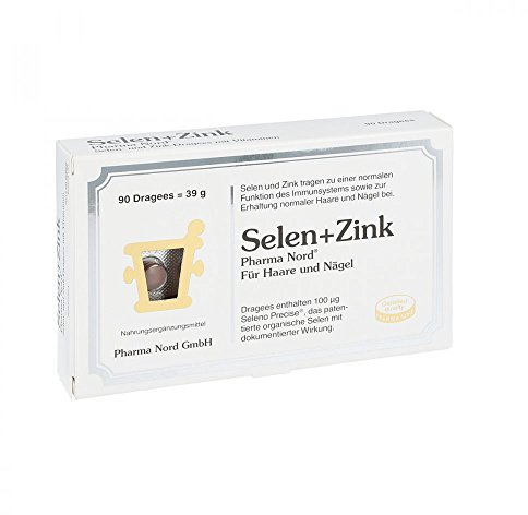 Selen + Zink Pharma Nord Dragees, 90 St. Tabletten