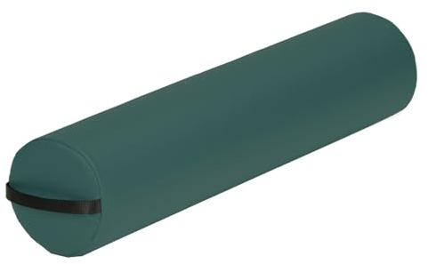 Earthlite Cuscino di rinforzo, cilindrico, resistente, per massaggi Maniglia a strap.