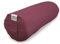 TEMPELWELT Bezug 2-teilig für Yogakissen Yogarolle 63 x 20 cm, Kissenhülle aus Baumwolle Leinen Beere Inlet Natur ungefüllt, große Zenrolle Rolle Yoga Bolster