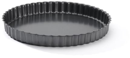 DE BUYER 470624 Buyer Tortenform, Edelstahl, schwarz, 23.2 x 23 x 3.2 cm