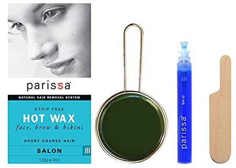 Natural Hair Removal System, Hot Wax, 4 oz (120 g) - Parissa