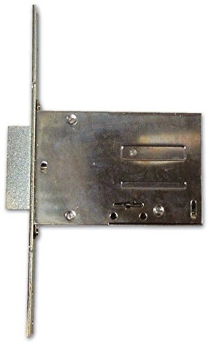 Serratura da Infilare a Doppia Mappa Iseo Art 661.604N Misura 60mm Frontale 25mm