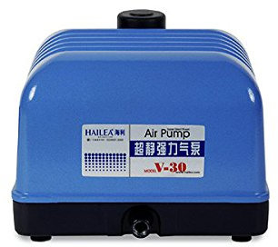 Aquarline Hailea V-30 High Output Pond/Aquarium Air Pump, 1800 Liter/Hour