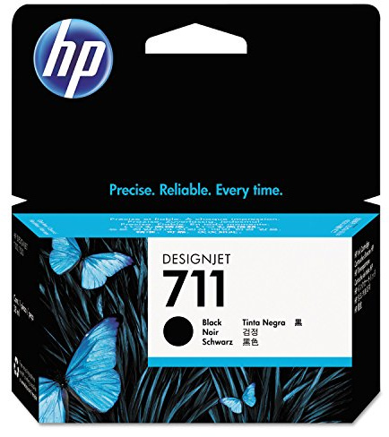 HP 711 Gelb 29 ml Original Druckerpatrone (CZ132A) mit originaler HP Tinte, für DesignJet T120, T125, T130, T520, T525, T530 Großformatdrucker sowie den HP 711 DesignJet Druckkopf