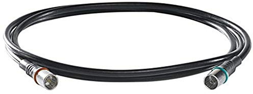 WISI 73381 DS 38 U 0150 Anschlusskabel F-Quick/IEC-Buchse, 1,5m schwarz