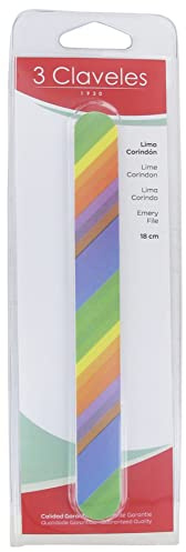 3 Claveles Lime à Ongles Corindon Fantaisie 18 cm