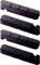 BBB Bremsschuhe Rennrad Ersatzbeläge Roadstop BBS-03A, Schwarz, 4er Set, 2.905.730.301