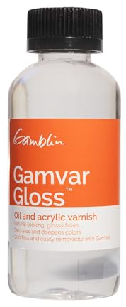 Gamblin Gamvar Picture Varnish,Clear,4.2oz