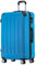 BEIBYE Hartschalen-Koffer Trolley Rollkoffer Reisekoffer Handgepäck 4 Rollen (M-L-XL-Set) (Turquoise, L)