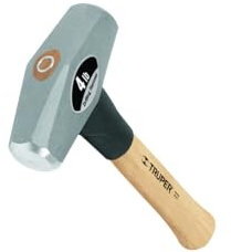 Truper 30949 4-Pound Drilling Hammer, Hickory Handle, 10-Inch