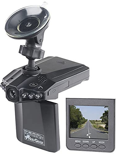 NavGear Auto Kameras: Auto-DVR-Kamera MDV-2250.IR mit LCD-Display & Bewegungserkennung (Dashcams, Cockpit, Navgear Autokamera)