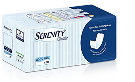 Serenity 44557 Pannolone Rettangolare con Barriera, 30 Pezzi