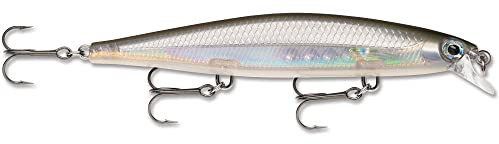 Köder mit Haken Drei Nr.6,0.6-1.2m Schwimmtiefe,11cm Größe, Ghost Shiner