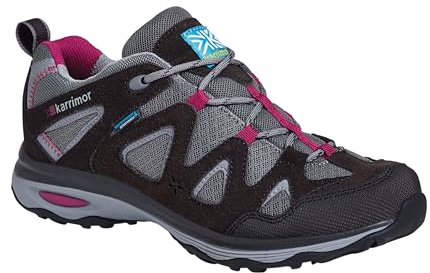 Karrimor Isla Ladies Weathertite, Women's Trekking & hiking shoes Trekking & hiking shoes, Black C/Pink, 5 UK (38 EU)
