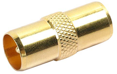 Digiflex Adattatore antenna maschio a maschio - M a M Connettore TV Cavo coassiale RF Adattatore di conduzione