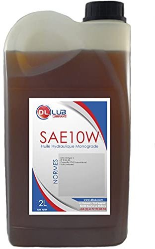 DLLUB - HUILE HYDRAULIQUE MONOGRADE SAE 10W - 2 litres